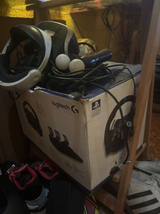 Cockpit + Logitech G29 + PS4 + PS VR (o separado)