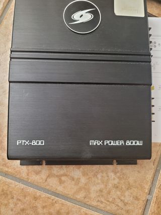 Subwofer 600W y Amplificador Coche 800W