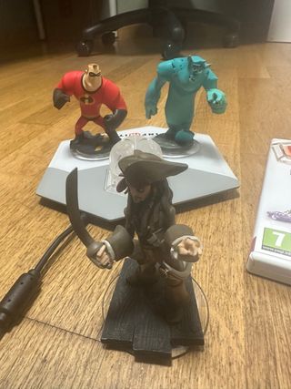 Disney Infinity Wii Figuras+Juego