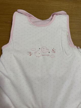 Saco de dormir Cotton Juice rosa