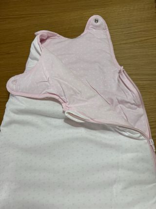 Saco de dormir Cotton Juice rosa