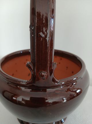 Scaldino a cestino antico