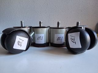 6 Patas para Canapé Textil.