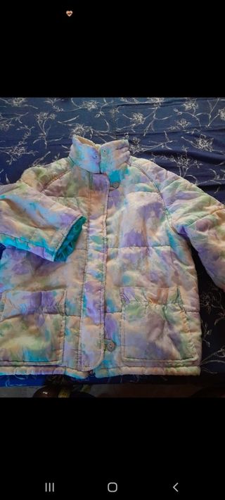 Giubbino imbottito colorato bambina