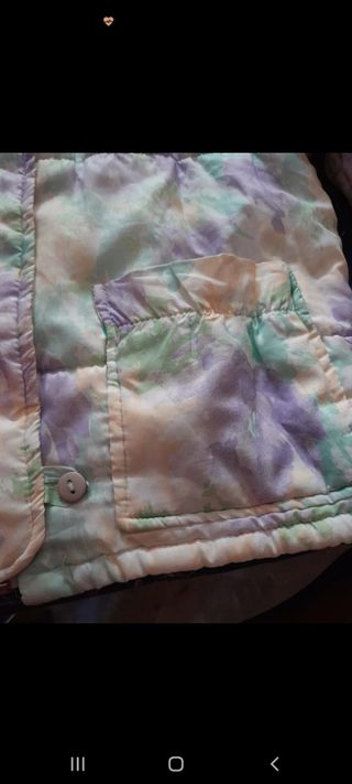 Giubbino imbottito colorato bambina