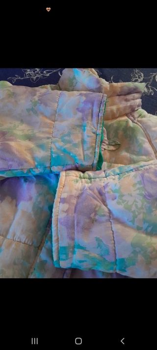 Giubbino imbottito colorato bambina