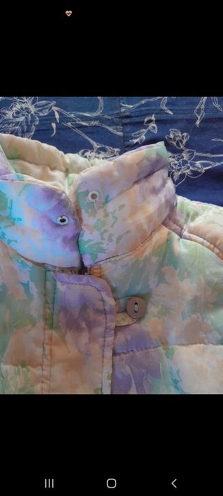 Giubbino imbottito colorato bambina