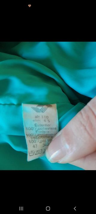 Giubbino imbottito colorato bambina