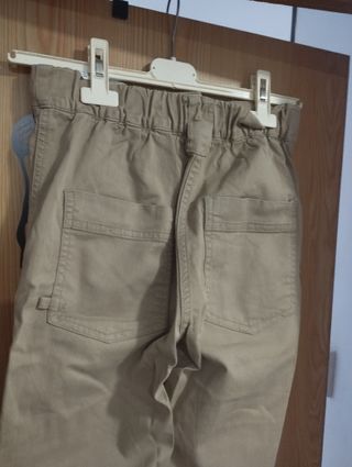 Pack 2 Pantalones Cargo Bershka Verde Oliva