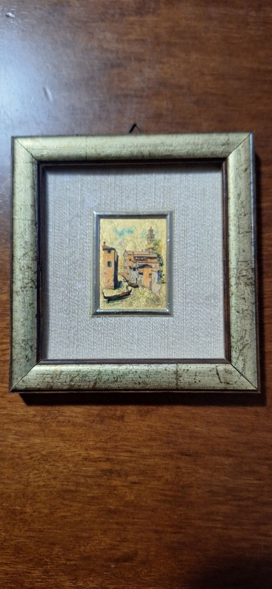 Quadretti Foglia Oro 23k