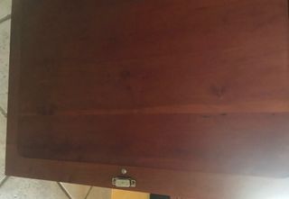 Credenza ciliegio con vetrina