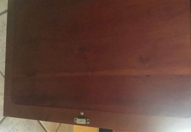 Credenza ciliegio con vetrina