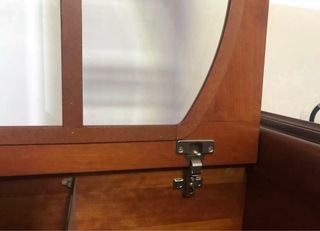 Credenza ciliegio con vetrina