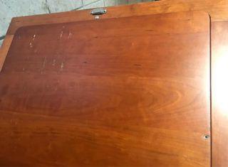 Credenza ciliegio con vetrina