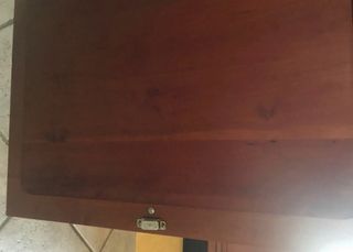 Credenza ciliegio con vetrina