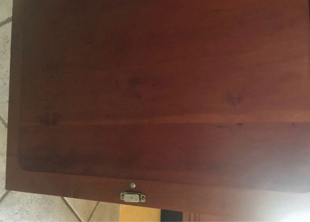 Credenza ciliegio con vetrina