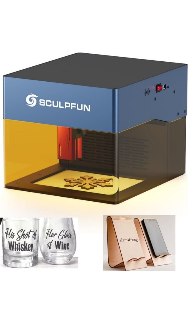 Máquina Grabado Láser Sculpfun iCube 5W