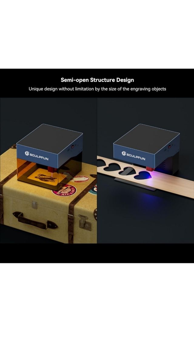 Máquina Grabado Láser Sculpfun iCube 5W