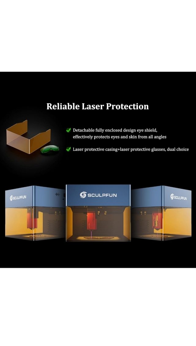 Máquina Grabado Láser Sculpfun iCube 5W