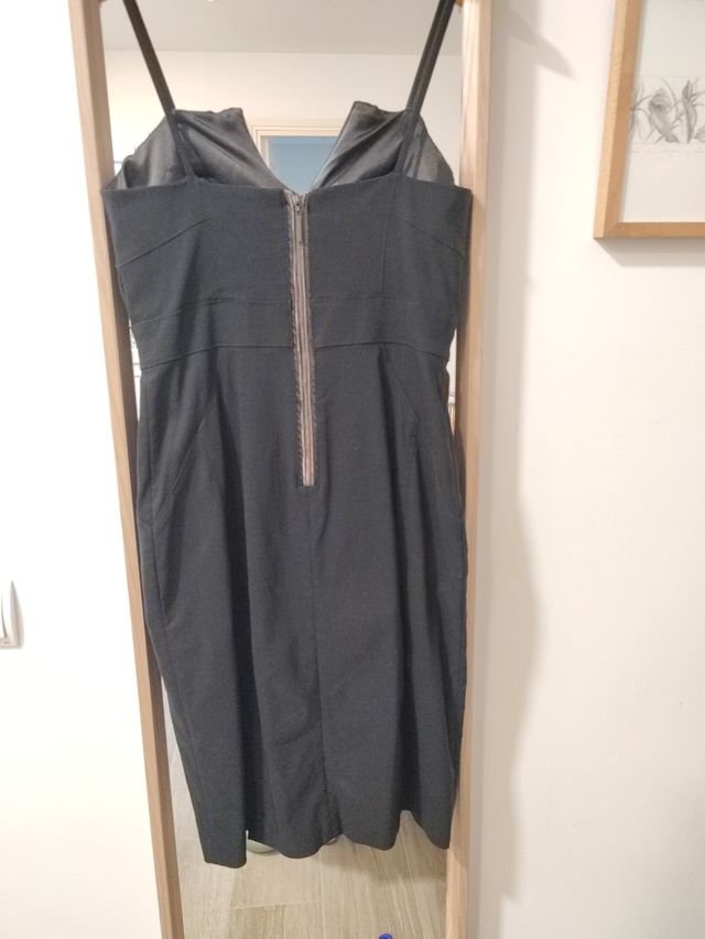 Vestido negro Adolfo Domínguez