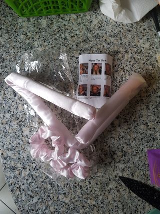 Set accessori capelli rosa