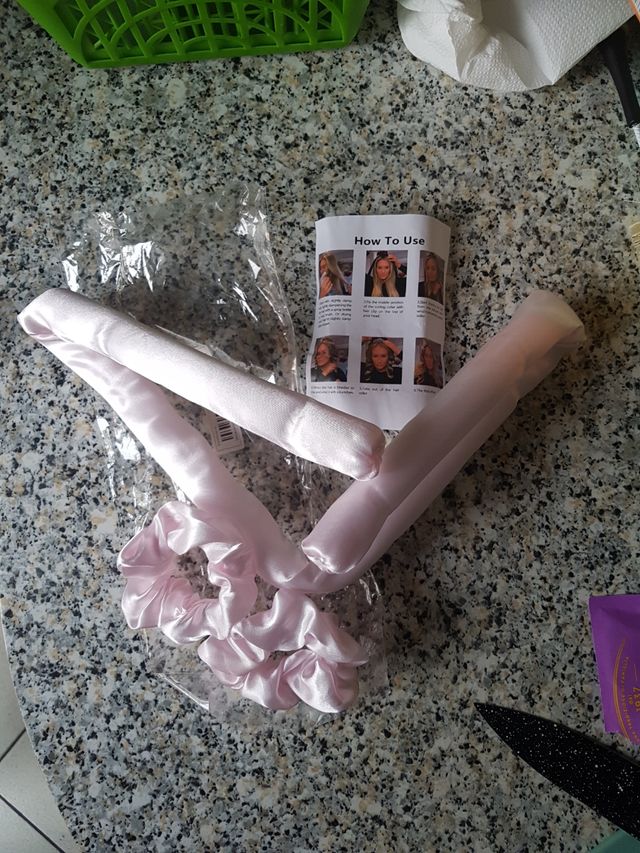 Set accessori capelli rosa