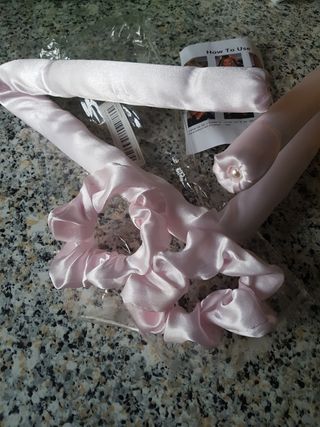 Set accessori capelli rosa