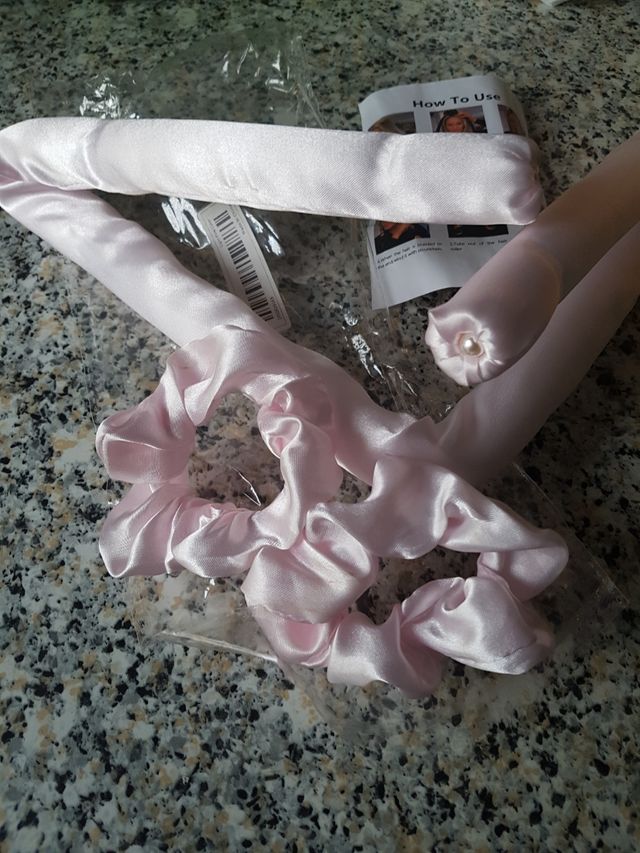 Set accessori capelli rosa