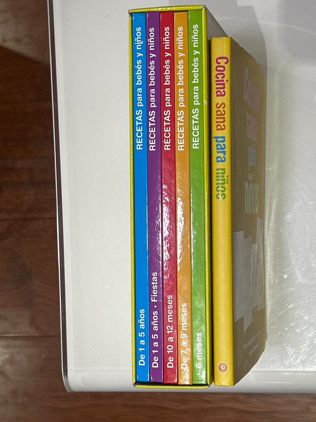 6 Libros Cocina Bebés y Niños