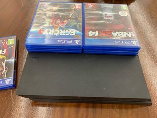 PS4 con Videojuegos y Auriculares Speedlink 