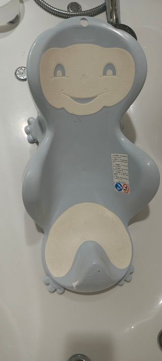 Asiento de Bañera Bebé Azul