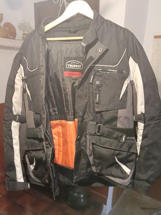 Chaqueta de moto Trophy. Talla L. 