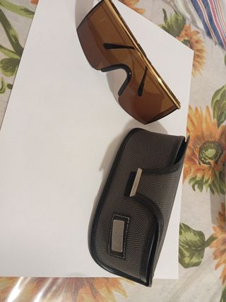 Occhiali Versace uomo Oro Marrone