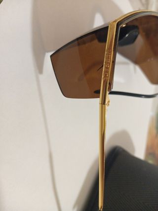 Occhiali Versace uomo Oro Marrone