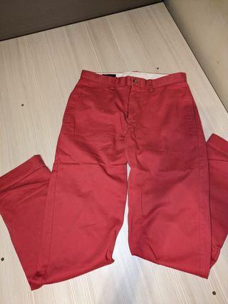 Pantalón Ralph Lauren Rojo
