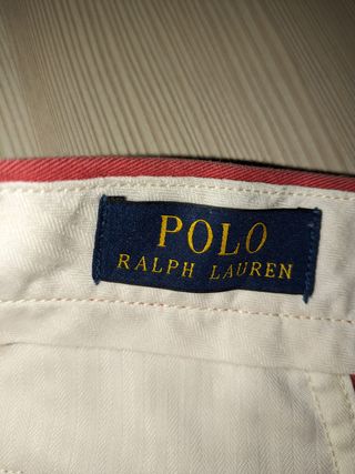 Pantalón Ralph Lauren Rojo