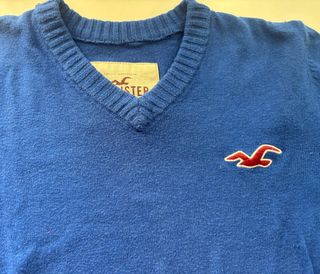 Jersey Hollister Azul Talla S