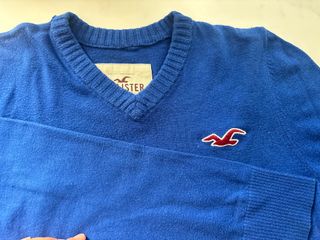 Jersey Hollister Azul Talla S