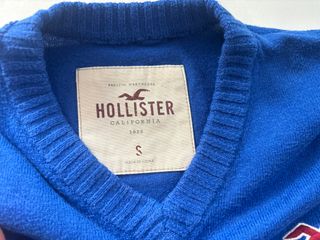 Jersey Hollister Azul Talla S