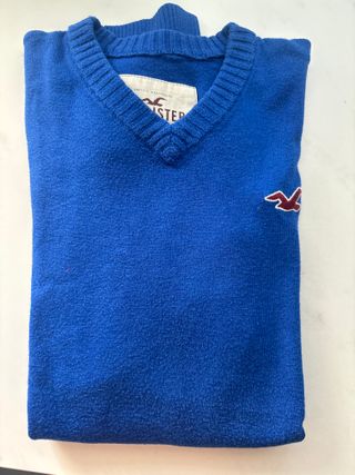 Jersey Hollister Azul Talla S