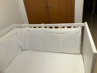 Cuna de colecho blanca