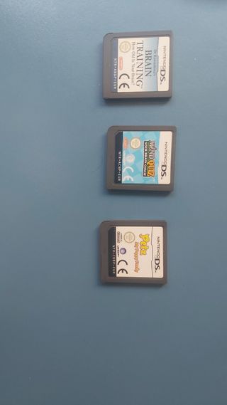 Lote de 3 Juegos Nintendo DS