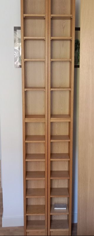 Estanterías Billy Ikea Roble 20x202x17