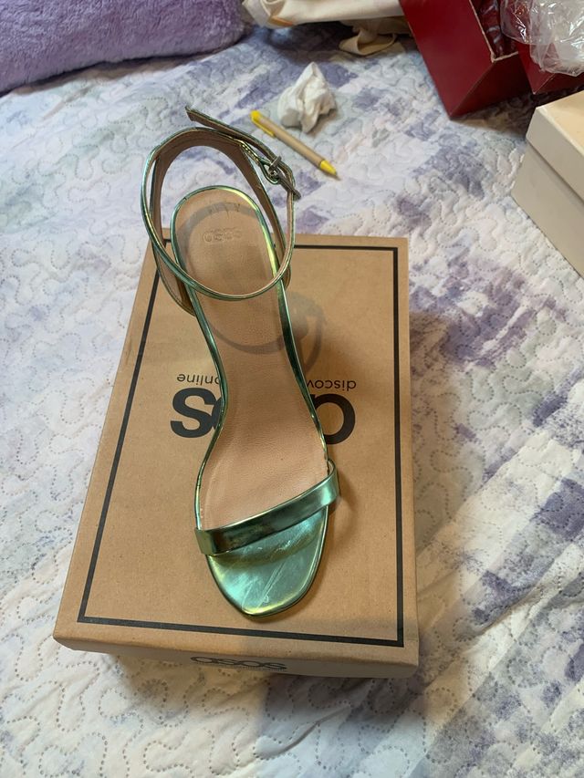 Sandalias ASOS verdes