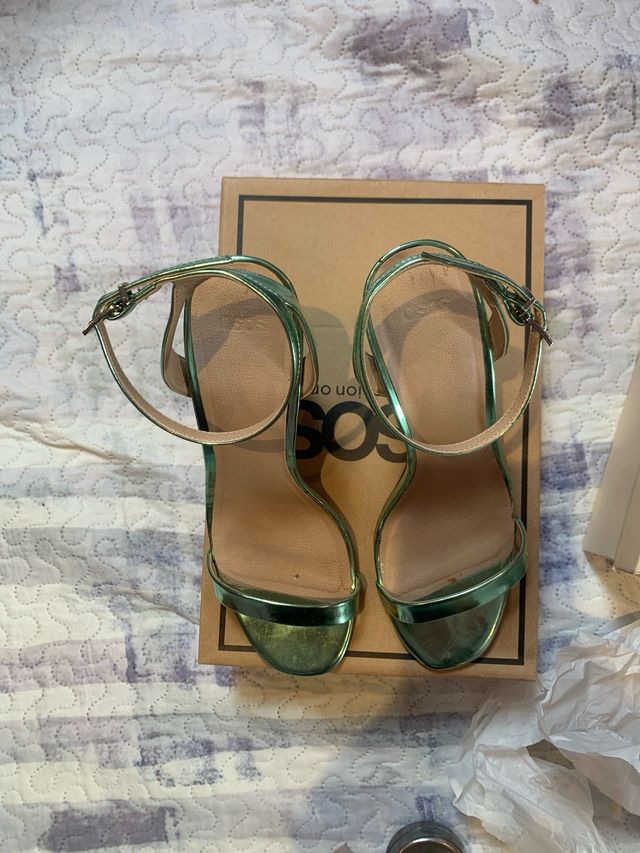 Sandalias ASOS verdes