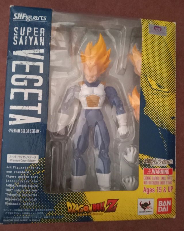 SH Figuarts Vegeta Super Saiyan Premium Color 2015