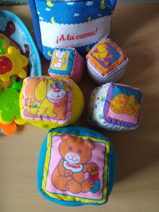 Lote Juguetes Bebé + Peluches