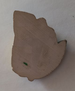 Appendino in ceramica giallo