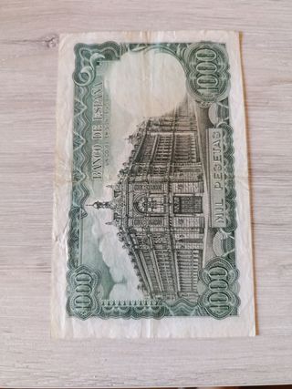 Billete 1000 Pesetas España 1971