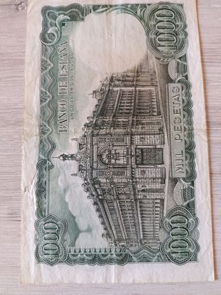 Billete 1000 Pesetas España 1971